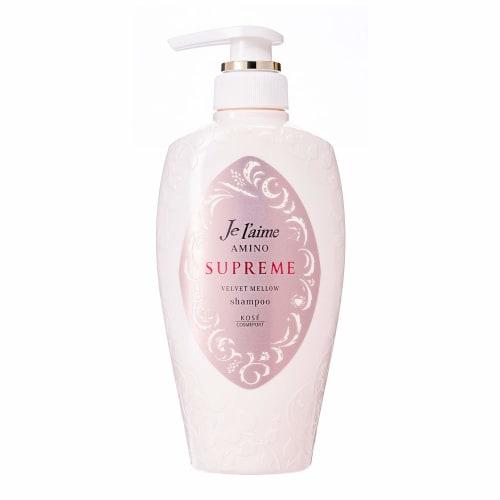 KOSE Jereme Amino Supreme Shampoo (Velvet Mellow) Moist Smooth Body 500mL Rose & Jasmine Scent) 500ml (x 1)
KOSE Jereme Amino Supreme Shampoo (Velvet Mellow) Moist Smooth Body 500mL Rose & Jasmine Scent) 500ml (x 1)