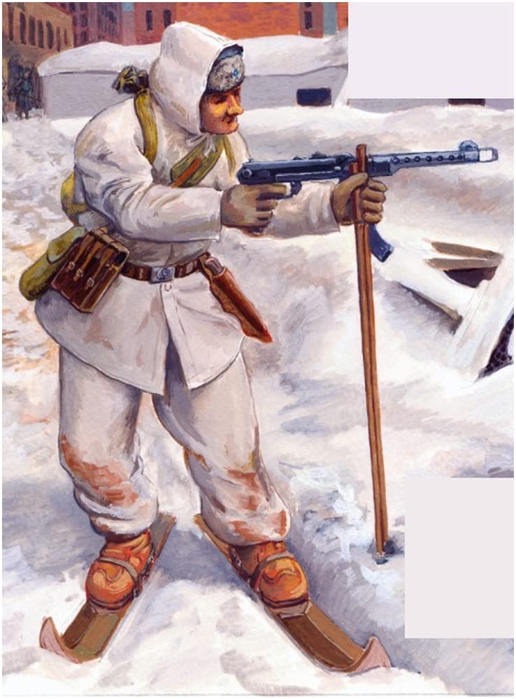 Mars Figure Finnish Army Soldier Winter Equipment 8 Figures Plastic Model ORM32024 1/32 1942-1944 Poses/12
Mars Figure Finnish Army Soldier Winter Equipment 8 Figures Plastic Model ORM32024 1/32 1942-1944 Poses/12