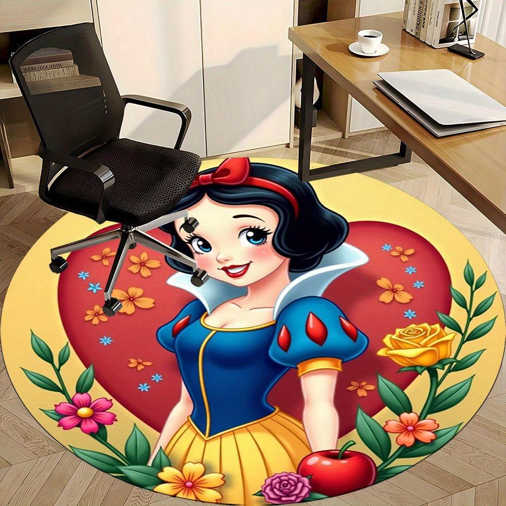1pc Snow White Inspired Round Rug - Cartoon Design, Non-Slip Office Carpet for Under Desk, Home Room Decor, Living Room Flooring Accessory -0412233 80cm by 80cm
1pc Snow White Inspired Round Rug - Cartoon Design, Non-Slip Office Carpet for Under Desk, Home Room Decor, Living Room Flooring Accessory -0412233 80cm by 80cm