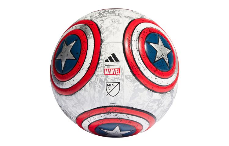 Adidas x MLS X Marvel Captain America Theme Collection Size 45 Machine Stitched Ball TPU White Red Blue Soccer Ball IP7119 Size 5 Ball
Adidas x MLS X Marvel Captain America Theme Collection Size 45 Machine Stitched Ball TPU White Red Blue Soccer Ball IP7119 Size 5 Ball