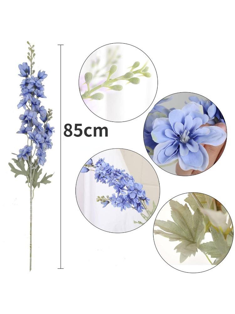 6 шт. искусственные цветы дельфиниума шелковые цветы цветок живокости длинный стебель искусственные цветы для высокой вазы для дома свадебное украшение сада синий
6 шт. искусственные цветы дельфиниума шелковые цветы цветок живокости длинный стебель искусственные цветы для высокой вазы для дома свадебное украшение сада синий