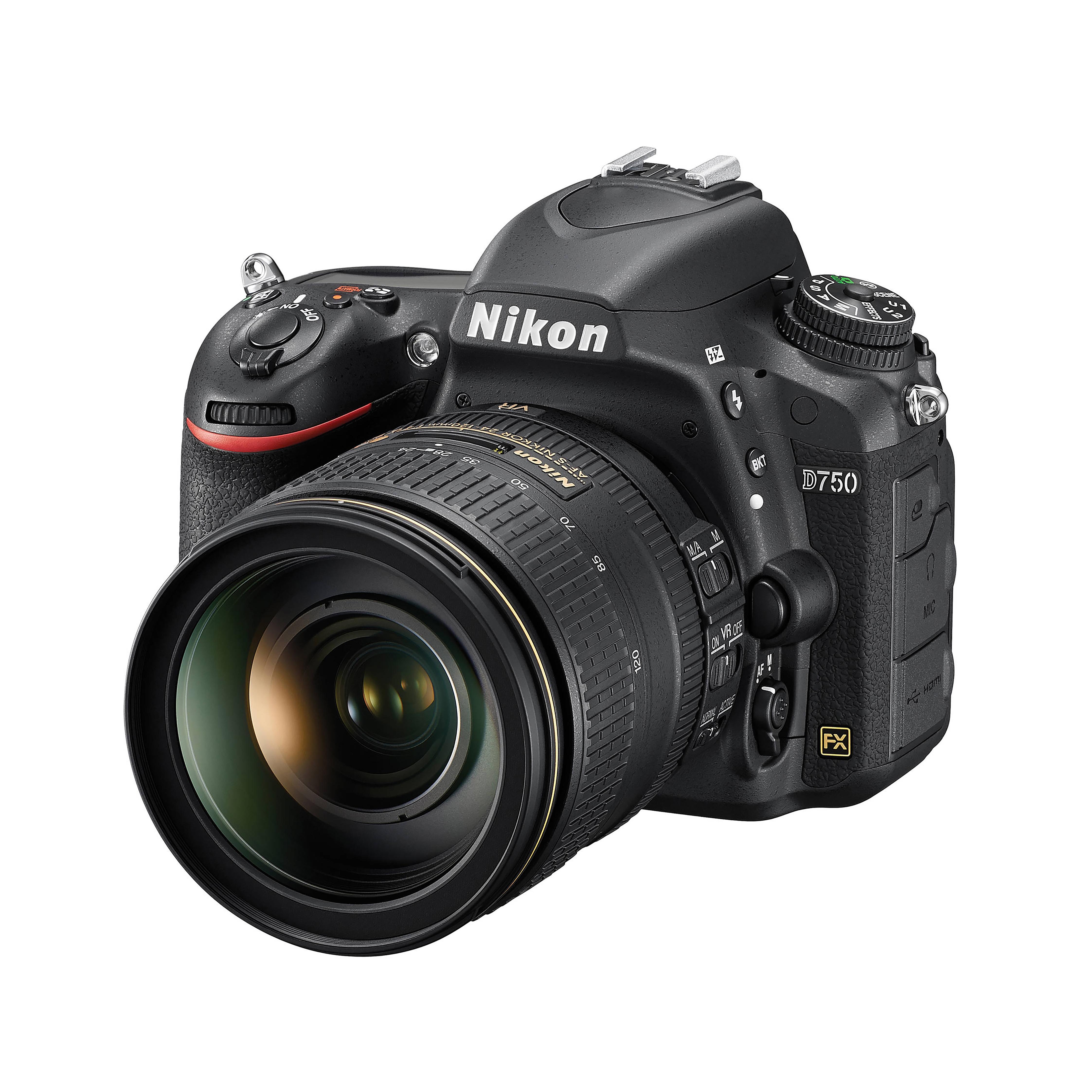 Nikon D750 DSLR Camera + AF-S 24-120mm f/4G ED VR Zoom Lens чорний
Nikon D750 DSLR Camera + AF-S 24-120mm f/4G ED VR Zoom Lens чорний