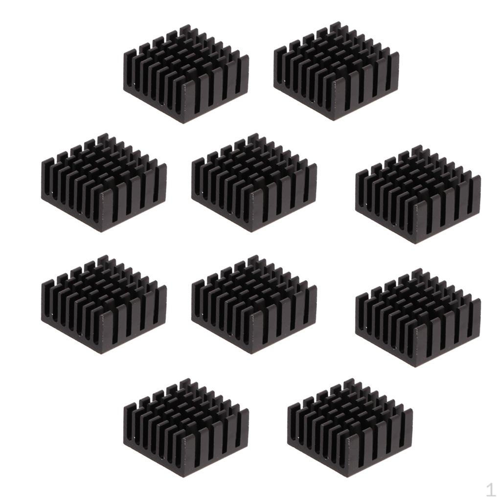 10Pcs Aluminum Heat Sink Heatsink 20*20*10mm IC /LED sinks
10Pcs Aluminum Heat Sink Heatsink 20*20*10mm IC /LED sinks