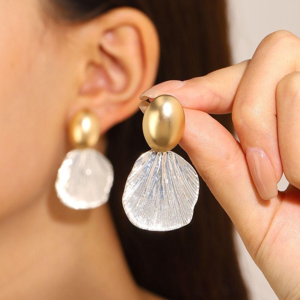 High Sense Stud Earrings Temperament Dangle Earrings Cold Wind Jewelry Earrings Girls 1 pair
High Sense Stud Earrings Temperament Dangle Earrings Cold Wind Jewelry Earrings Girls 1 pair