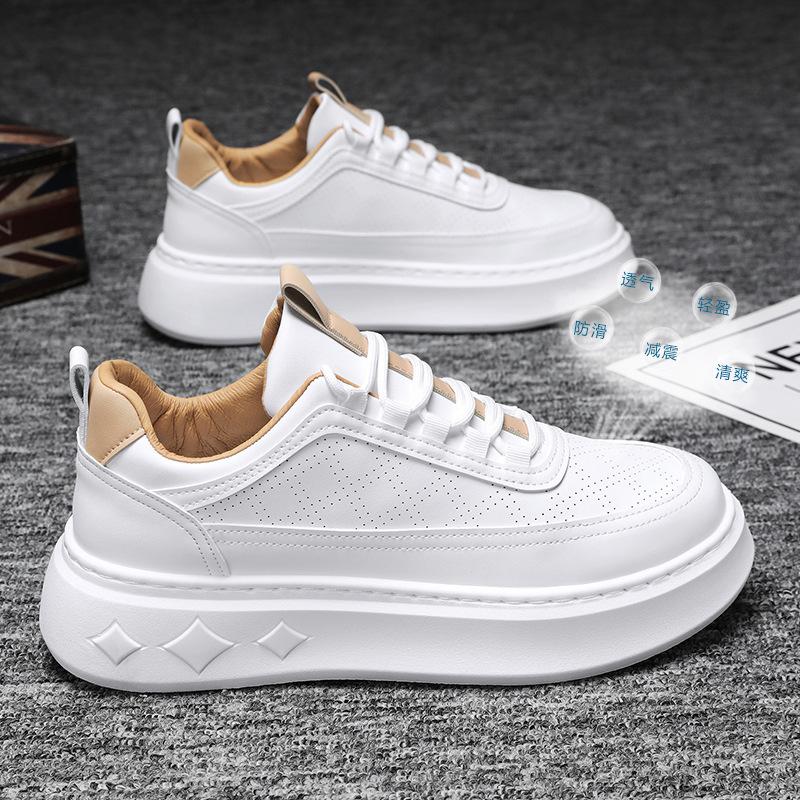 Spring men s shoes new breathable little white shoes men s Korean version trendy versatile platform sports shoes casual board shoes trendy shoes 39
Spring men s shoes new breathable little white shoes men s Korean version trendy versatile platform sports shoes casual board shoes trendy shoes 39