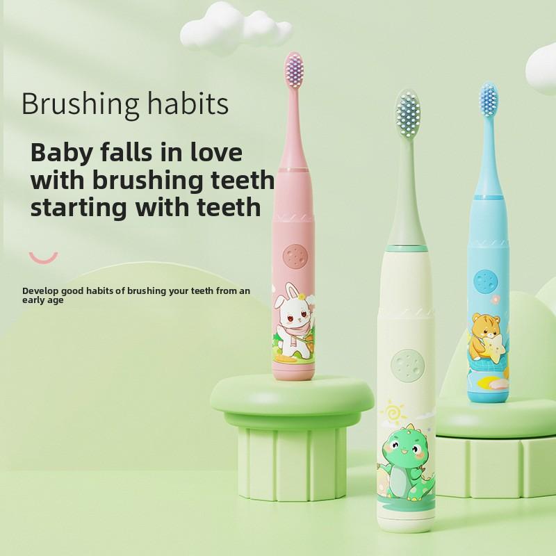 Children s Toothbrush Cartoon Sonic Toothbrush Electric Soft-bristled Rechargeable Children s Electric Toothbrush with 8 brush heads
Children s Toothbrush Cartoon Sonic Toothbrush Electric Soft-bristled Rechargeable Children s Electric Toothbrush with 8 brush heads