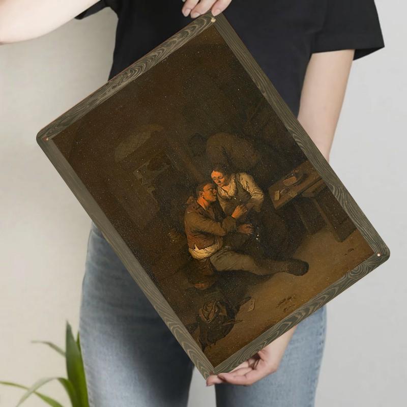 Vintage Tavern Scene Metal Wall Art European Nostalgic Pub Decorative Painting Home Decor Hanging 20x30cm(7.8x11.8inch)
Vintage Tavern Scene Metal Wall Art European Nostalgic Pub Decorative Painting Home Decor Hanging 20x30cm(7.8x11.8inch)