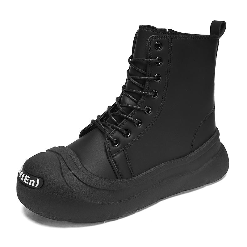 Men s boots autumn and winter new soft-sole non-slip High top casual boots fashion outdoor boots youth plus size tooling boots 46
Men s boots autumn and winter new soft-sole non-slip High top casual boots fashion outdoor boots youth plus size tooling boots 46