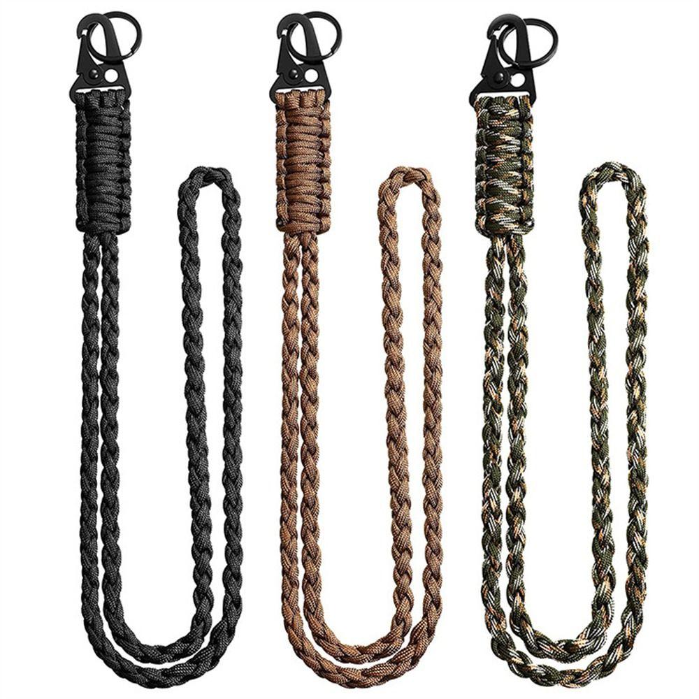 Braided Olecranon Lanyard Metal Clip Umbrella Rope Keychain Paracord Neck Lanyard Outdoor Survival grass green
Braided Olecranon Lanyard Metal Clip Umbrella Rope Keychain Paracord Neck Lanyard Outdoor Survival grass green