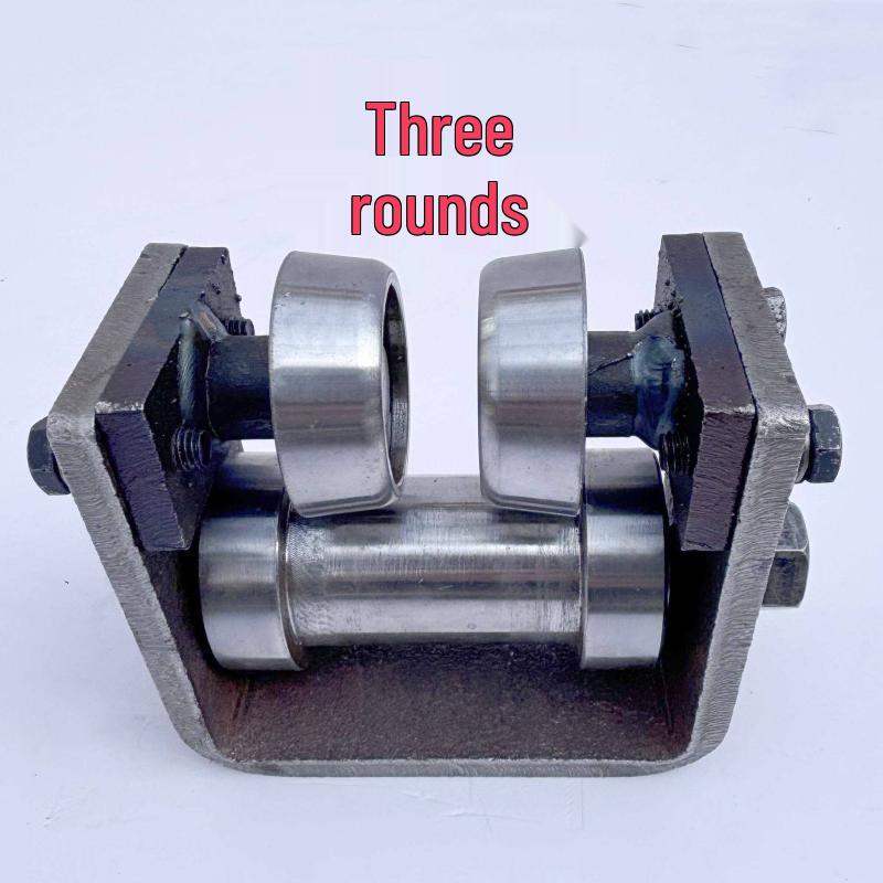 Heavy-Duty Three-Wheel I-Beam Guide Pulley
Heavy-Duty Three-Wheel I-Beam Guide Pulley