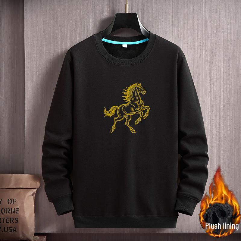 Year of the Horse Red Plus Size Men s Velvet Hoodie XL чорний
Year of the Horse Red Plus Size Men s Velvet Hoodie XL чорний