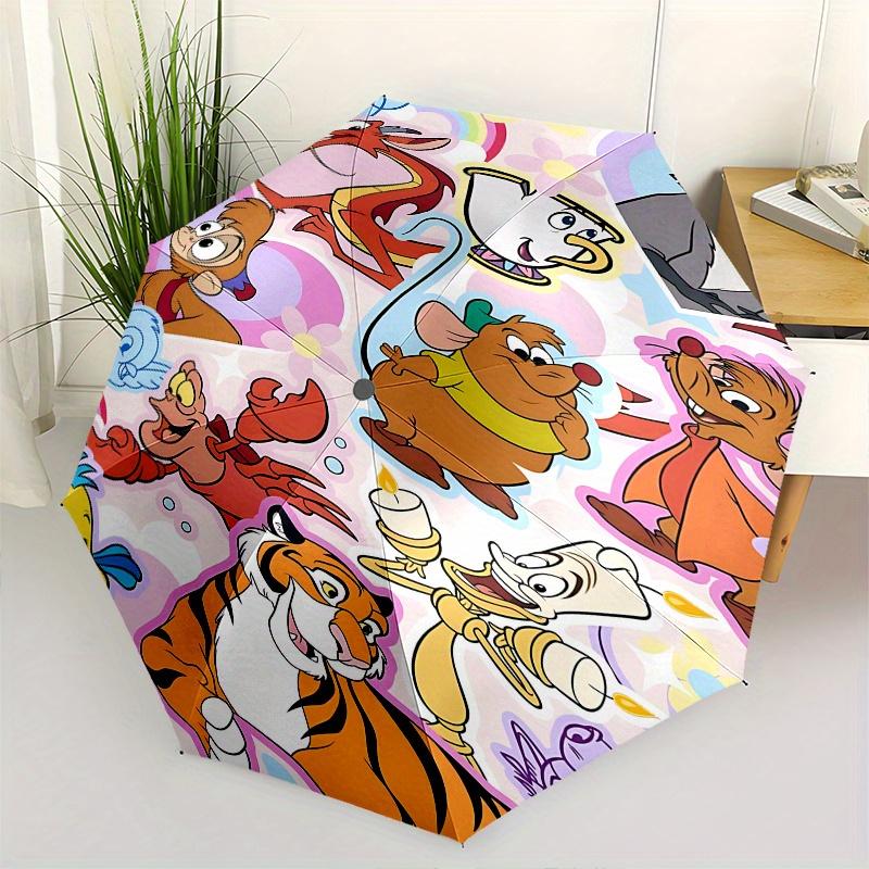 Cartoon Characters, Disney Automatic Opening and Closing Umbrella - 8 Ribs Portable Folding Umbrella with Plastic Handle, Suitable for Leisu
Cartoon Characters, Disney Automatic Opening and Closing Umbrella - 8 Ribs Portable Folding Umbrella with Plastic Handle, Suitable for Leisu