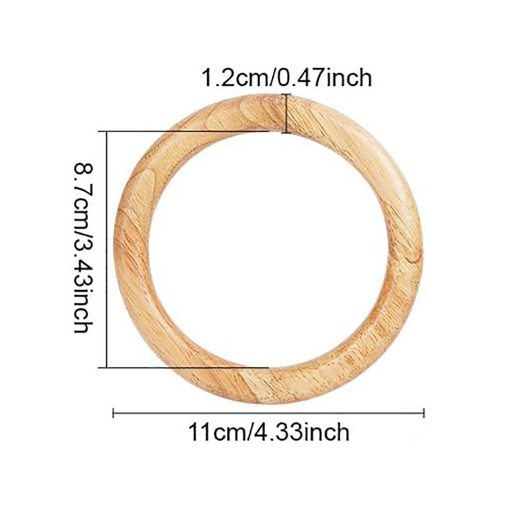 Handcraft Wooden Handbag Handles Round DIY Purse Handles Replacement Purse Strap
Handcraft Wooden Handbag Handles Round DIY Purse Handles Replacement Purse Strap