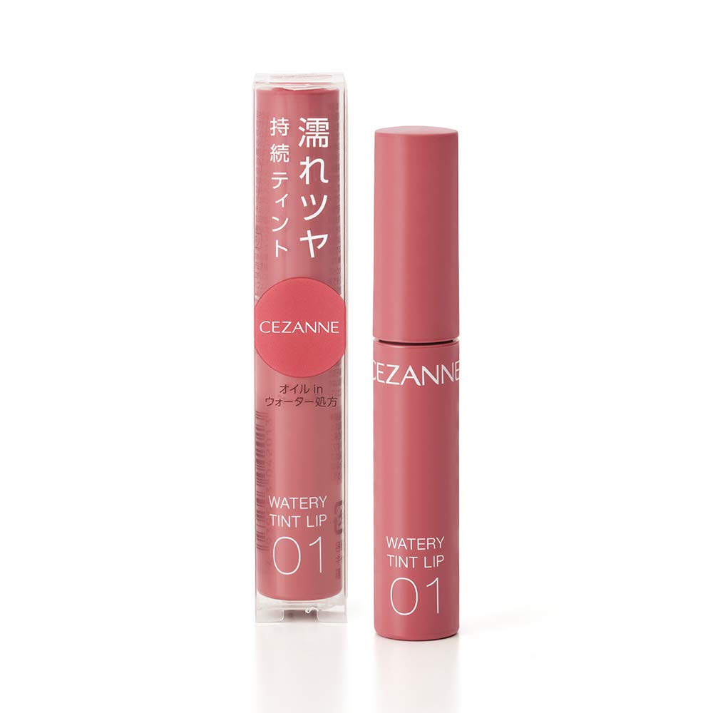 CEZANNE Watery Tint Lip 01 Natural Pink Tint formula shine Lipstick 4.0g Long-lasting
CEZANNE Watery Tint Lip 01 Natural Pink Tint formula shine Lipstick 4.0g Long-lasting