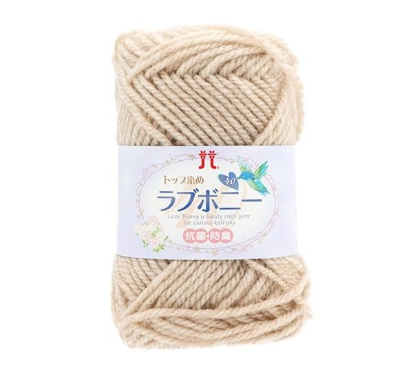 Hamanaka Yarn Love Bonnie Color Autumn/Winter Top-Dyed 136 слонова кістка
Hamanaka Yarn Love Bonnie Color Autumn/Winter Top-Dyed 136 слонова кістка