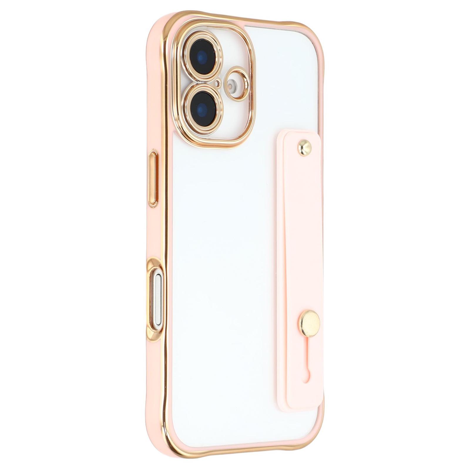 For iPhone 16 Case with Kickstand Electroplated 2.0mm Acrylic TPU Shockproof Phone Cover B
For iPhone 16 Case with Kickstand Electroplated 2.0mm Acrylic TPU Shockproof Phone Cover B