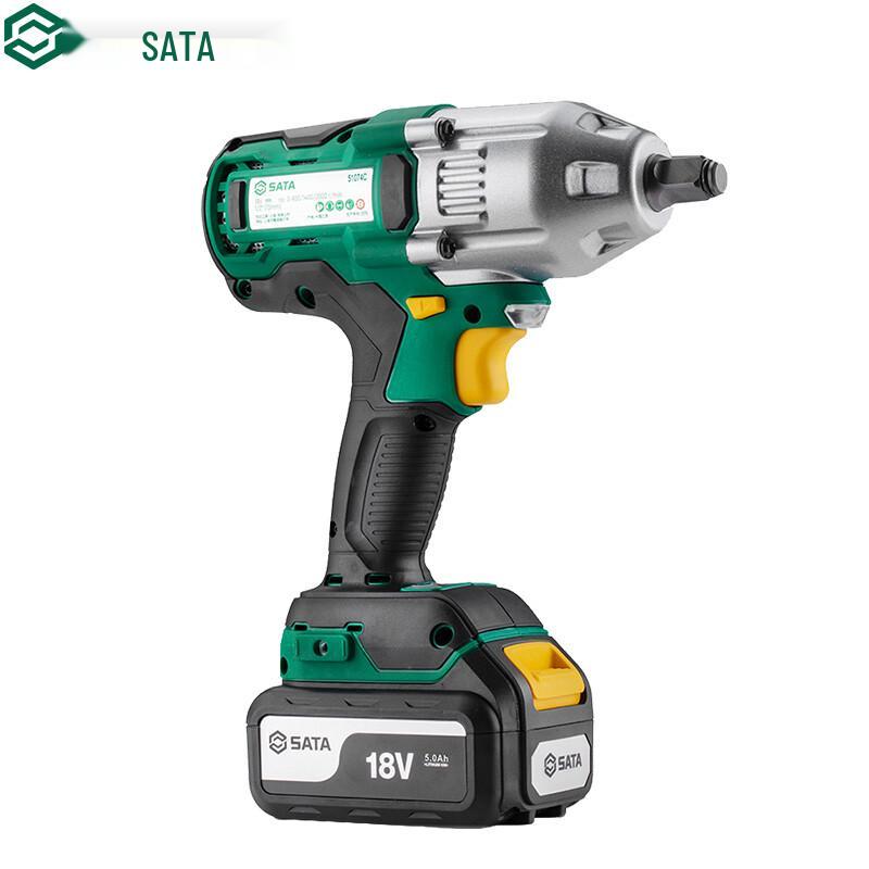 SATA J-Series 18V Brushless Impact Wrench CN plug (adapter included) 580N/m
SATA J-Series 18V Brushless Impact Wrench CN plug (adapter included) 580N/m