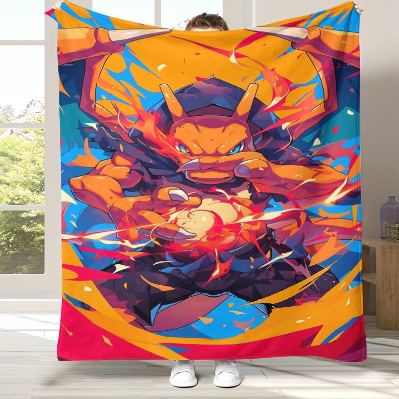 Charizard Charmander Pokemon Flannel Blanket,Ultra Soft Warm Plush Throw for Home Bedroom Bed Sofa Cover Office Camping Picnic 75x90cm
Charizard Charmander Pokemon Flannel Blanket,Ultra Soft Warm Plush Throw for Home Bedroom Bed Sofa Cover Office Camping Picnic 75x90cm