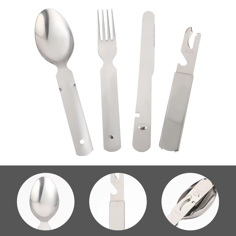 Portable Outdoor Flatware Set Reusable Camping Flatware Spoon Fork Cutter Dinnerware Kit Picnic
Portable Outdoor Flatware Set Reusable Camping Flatware Spoon Fork Cutter Dinnerware Kit Picnic