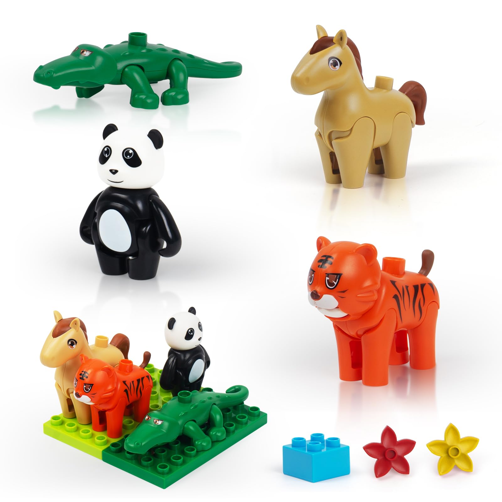 Большой набор блоков животных LEGO DUPLO LEGO DUPLO Животные Идеально подходит для детей от 2 до 5 лет Животные - Совместимые, Совместимые, (Лесной набор)
Большой набор блоков животных LEGO DUPLO LEGO DUPLO Животные Идеально подходит для детей от 2 до 5 лет Животные - Совместимые, Совместимые, (Лесной набор)