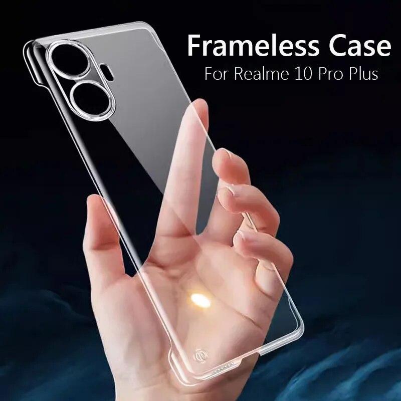 Безрамочный тонкий прозрачный жесткий чехол для Realme 10 Pro Plus Realme10 Pro + Pro Plus 5G противоударный чехол для телефона For Realme 10 Pro прозрачный
Безрамочный тонкий прозрачный жесткий чехол для Realme 10 Pro Plus Realme10 Pro + Pro Plus 5G противоударный чехол для телефона For Realme 10 Pro прозрачный
