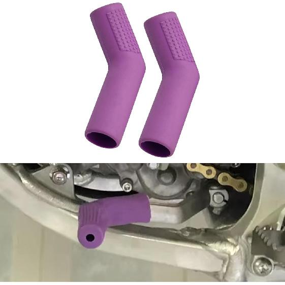 2 PCS Universal Gear Shift Lever Protector Rubber Anti Slip Shifter Cover Shift Lever Pedal Cover for All Most Motorcycle(Black) фиолетовый
2 PCS Universal Gear Shift Lever Protector Rubber Anti Slip Shifter Cover Shift Lever Pedal Cover for All Most Motorcycle(Black) фиолетовый