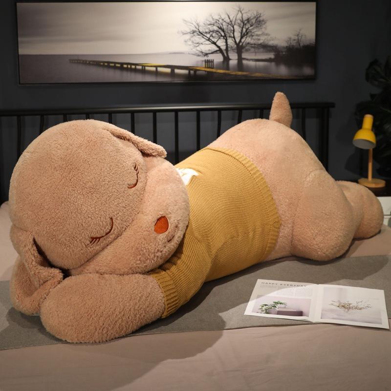 Cute Sweater Cute Dog Plush Doll Children Companion Doll Girl Gift Home Decoration Big Pillow 80cm
Cute Sweater Cute Dog Plush Doll Children Companion Doll Girl Gift Home Decoration Big Pillow 80cm