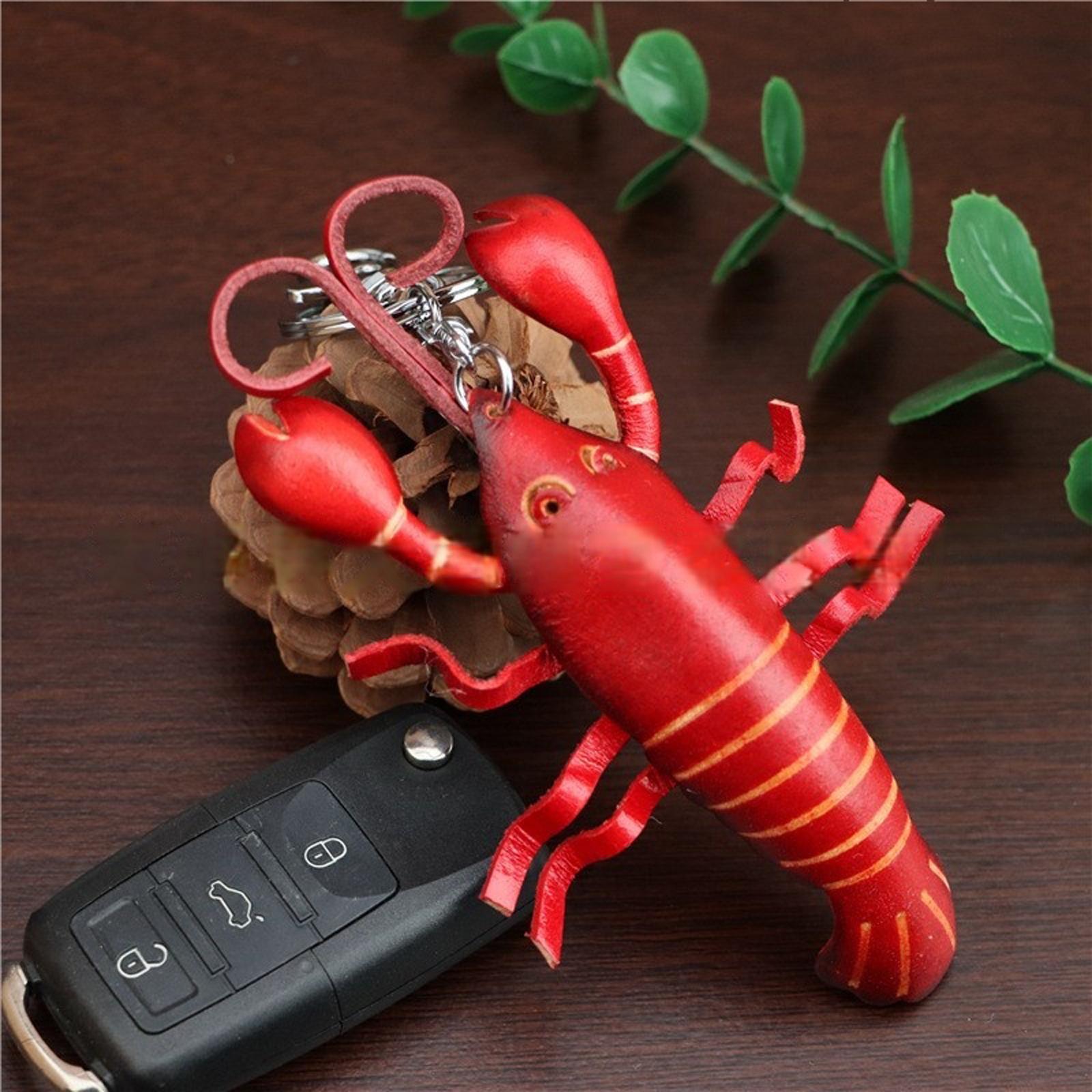 Handmade Cowhide Lobster Key Holder With Soft Touch And Natural Color Perfect For Personalized Accessories Lovers
Handmade Cowhide Lobster Key Holder With Soft Touch And Natural Color Perfect For Personalized Accessories Lovers