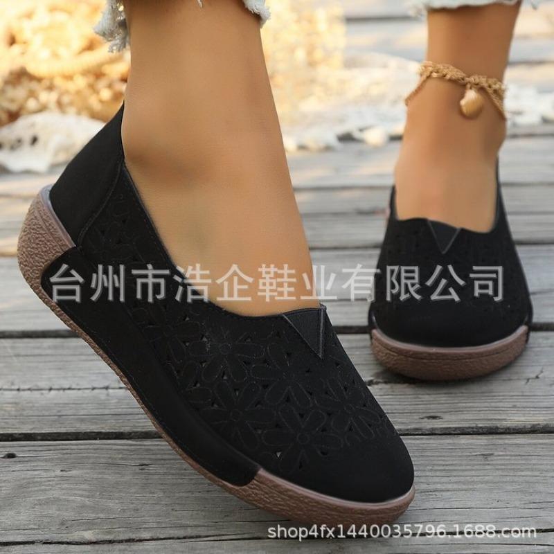 Летняя новая повседневная одинарная обувь женская на толстой подошве с круглым носком легкая и удобная повседневная обувь большого размера женская обувь 35 чёрный
Летняя новая повседневная одинарная обувь женская на толстой подошве с круглым носком легкая и удобная повседневная обувь большого размера женская обувь 35 чёрный