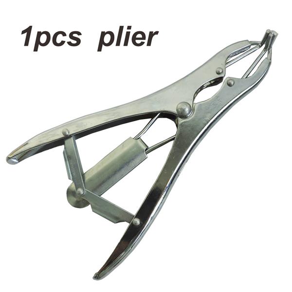 Stainless Steel Sheep Broken Tail Castration Expansion Clamp Pliers And 100 Particulate Rubber Castration Rings Farm Animal M
Stainless Steel Sheep Broken Tail Castration Expansion Clamp Pliers And 100 Particulate Rubber Castration Rings Farm Animal M