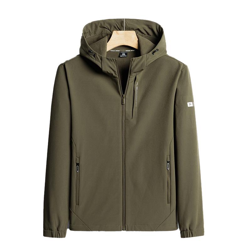 Men s Autumn Fleece-Lined Hooded Softshell Windbreaker: Waterproof, Windproof Outdoor Sports Jacket with Logo L
Men s Autumn Fleece-Lined Hooded Softshell Windbreaker: Waterproof, Windproof Outdoor Sports Jacket with Logo L
