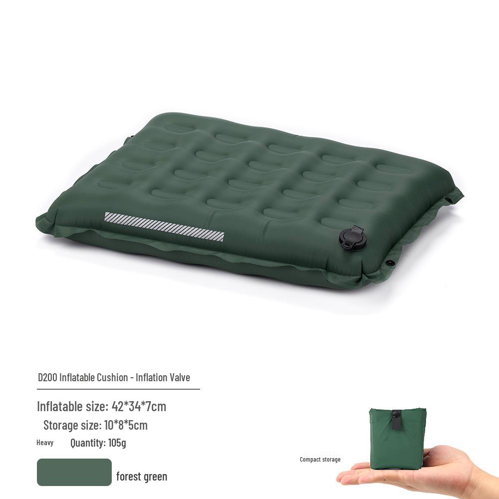 Lightweight Outdoor Inflatable Seat Cushion: Moisture-Proof Camping & Travel Mat 7*34*42CM ліс зелений колір
Lightweight Outdoor Inflatable Seat Cushion: Moisture-Proof Camping & Travel Mat 7*34*42CM ліс зелений колір