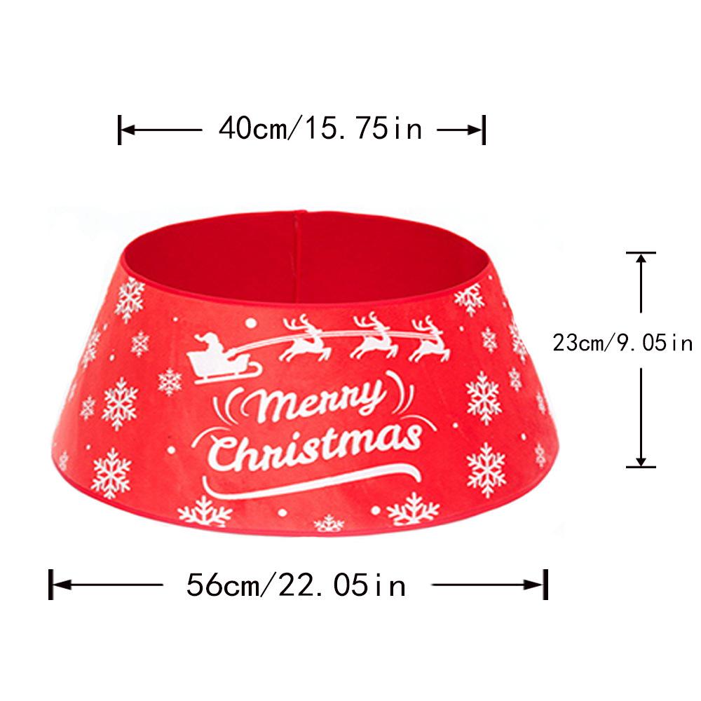 1pcs Christmas Tree Skirt with Sequin Decor Festive Xmas Tree Collar Cover Base Polyester Fabric Decoration for Home Party
1pcs Christmas Tree Skirt with Sequin Decor Festive Xmas Tree Collar Cover Base Polyester Fabric Decoration for Home Party