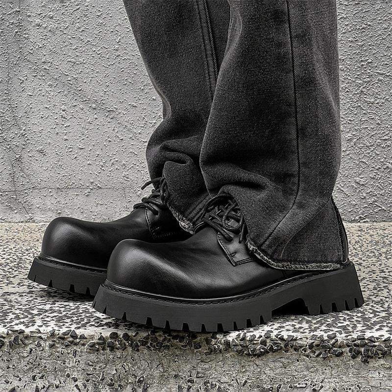 Кожаные туфли мужские высокого класса на толстой подошве с увеличенным верхом британские туфли Дерби с большим верхом низкие кожаные туфли 1056 коричневые-J 38 чёрный
Кожаные туфли мужские высокого класса на толстой подошве с увеличенным верхом британские туфли Дерби с большим верхом низкие кожаные туфли 1056 коричневые-J 38 чёрный