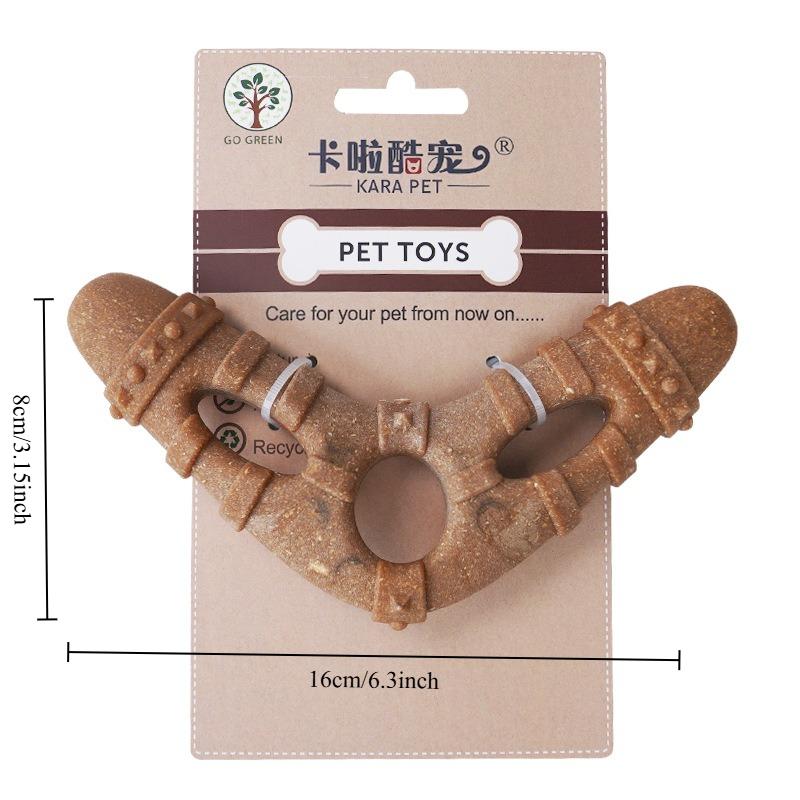 1PC Dog Chew Toy Bone Shaped Teething Stick Bite Resistant Teeth Cleaning Self Play Boredom Relief for Small Medium Dogs
1PC Dog Chew Toy Bone Shaped Teething Stick Bite Resistant Teeth Cleaning Self Play Boredom Relief for Small Medium Dogs