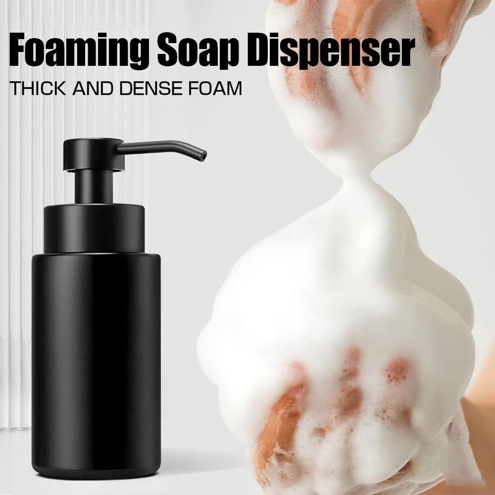 304 Stainless Steel Pump Hand Soap Dispenser Refillable Liquid Storage Container College Dorm marble black
304 Stainless Steel Pump Hand Soap Dispenser Refillable Liquid Storage Container College Dorm marble black