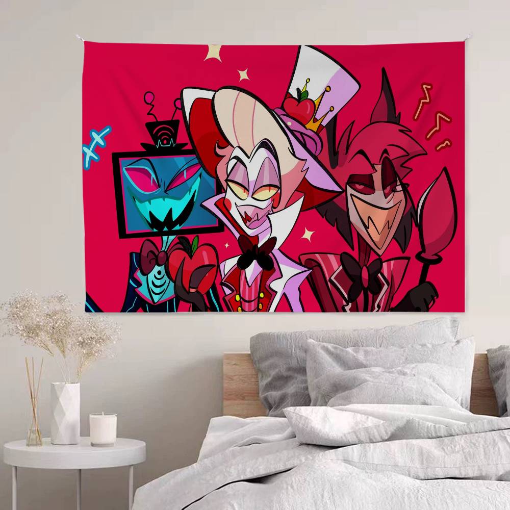 Anime TV HHazbin Hotel DIY Wall Tapestry For Living Room Home Dorm Decor Wall Art Decor 74x94cm(29x37in)
Anime TV HHazbin Hotel DIY Wall Tapestry For Living Room Home Dorm Decor Wall Art Decor 74x94cm(29x37in)