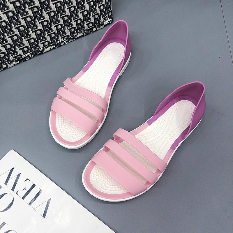 2024 summer outdoor waterproof casual open-toed fish mouth light lazy one pedal beach flat-bottomed slippers women 41 рожевий
2024 summer outdoor waterproof casual open-toed fish mouth light lazy one pedal beach flat-bottomed slippers women 41 рожевий