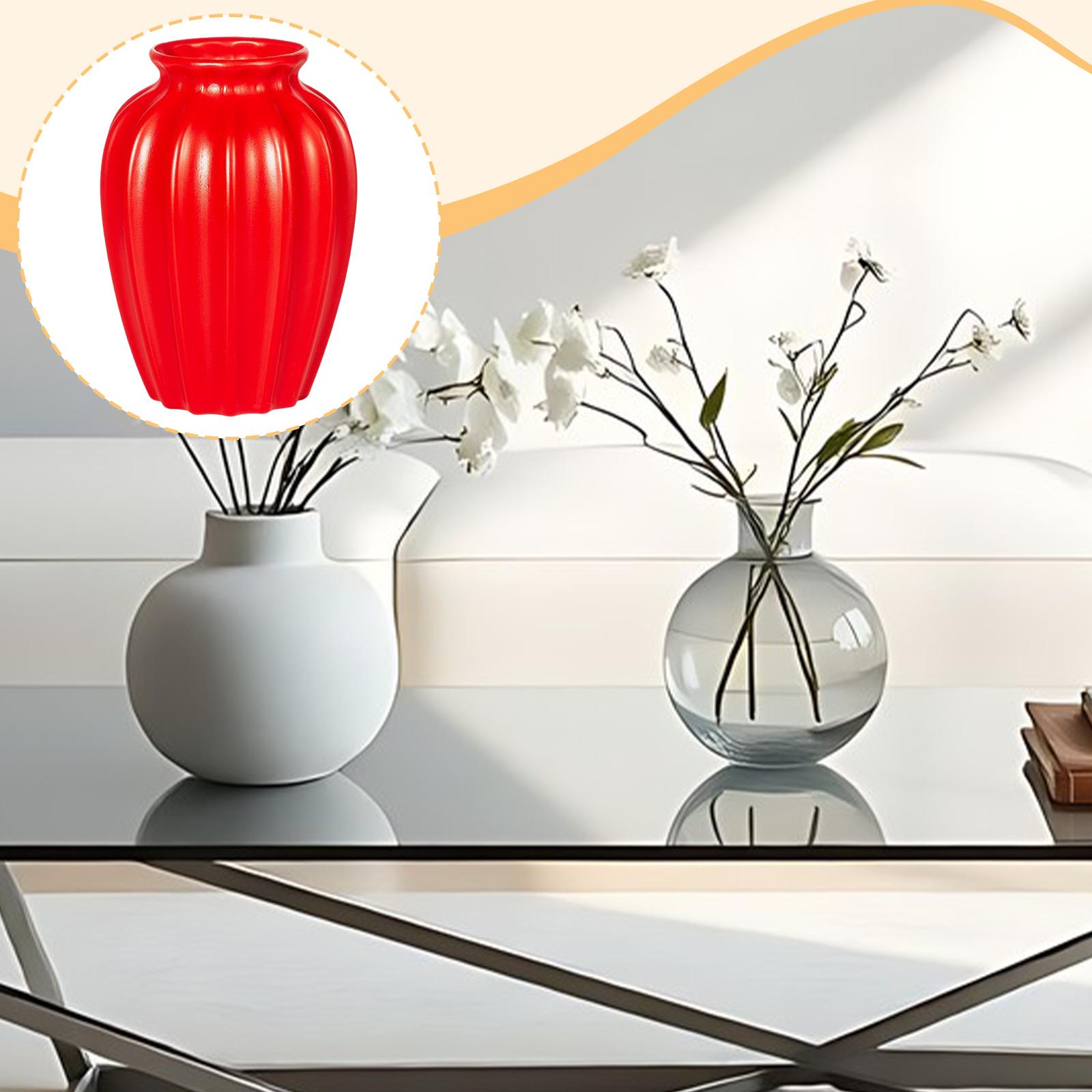 Flower Vase Creative Water Storage Planter, Festive Home Decor, Home Office Decoration Fireplace Farmhouse , червоний
Flower Vase Creative Water Storage Planter, Festive Home Decor, Home Office Decoration Fireplace Farmhouse , червоний