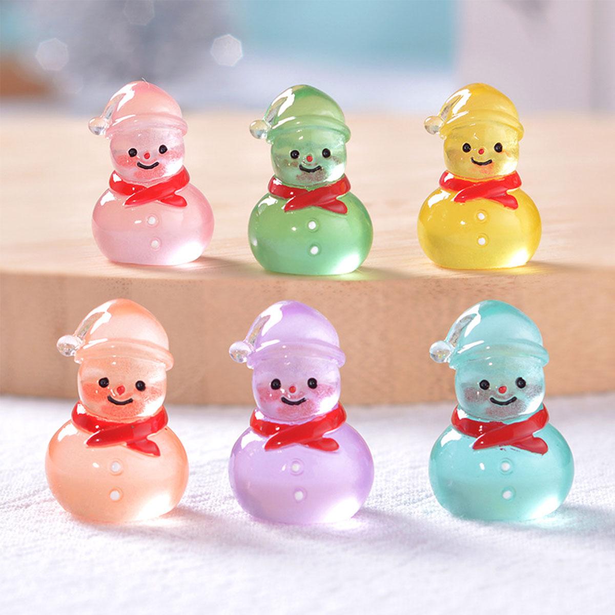 10/20pcs Luminous Christmas Mini Snowman Figurines Glow in The Dark ideal for DO-IT-YOURSELF Fairy Garden Flower Pot Bonsai Decoration featuring W12078WW-
10/20pcs Luminous Christmas Mini Snowman Figurines Glow in The Dark ideal for DO-IT-YOURSELF Fairy Garden Flower Pot Bonsai Decoration featuring W12078WW-