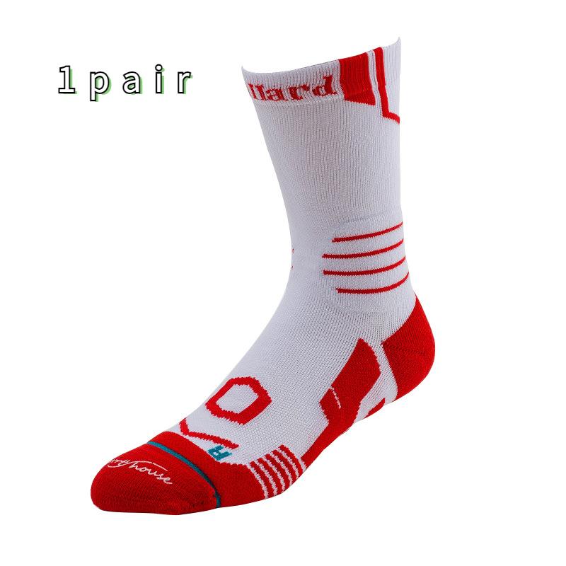 Мужские спортивные носки средней длины, размер 39–44, баскетбольные, беговые, футбольные, велосипедные, против пота и трения One-size белый/красный
Мужские спортивные носки средней длины, размер 39–44, баскетбольные, беговые, футбольные, велосипедные, против пота и трения One-size белый/красный