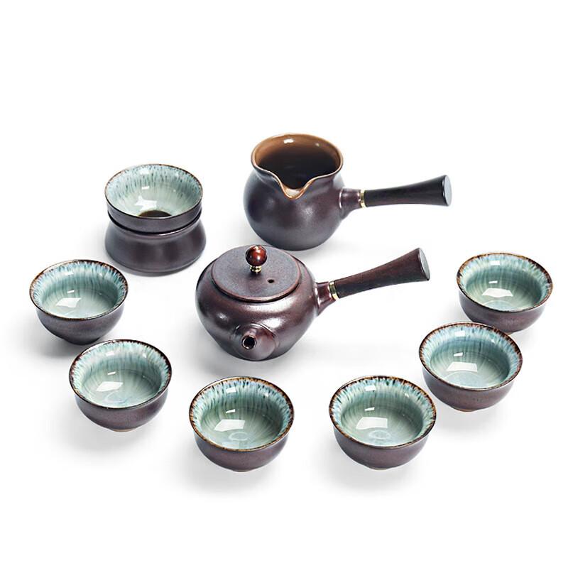 Cha Xun Tenmoku Copperwood Tea Set
Cha Xun Tenmoku Copperwood Tea Set