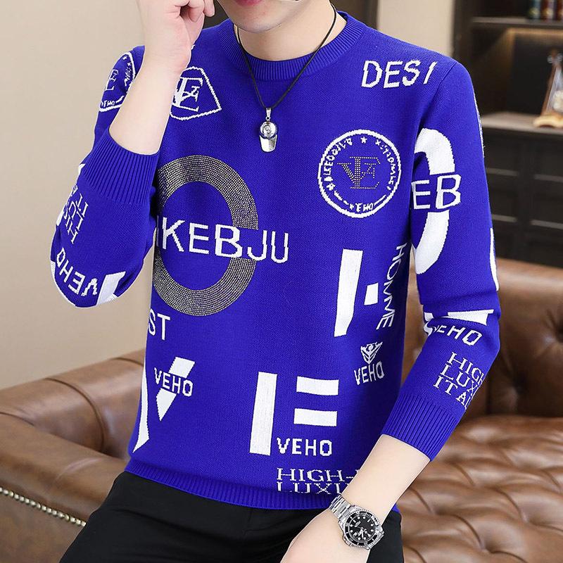 Горячая распродажа, популярный, новый повседневный свитер с круглым вырезом на осень и зиму, вязаный свитер, свитер большого размера свободного кроя. 4XL синий
Горячая распродажа, популярный, новый повседневный свитер с круглым вырезом на осень и зиму, вязаный свитер, свитер большого размера свободного кроя. 4XL синий