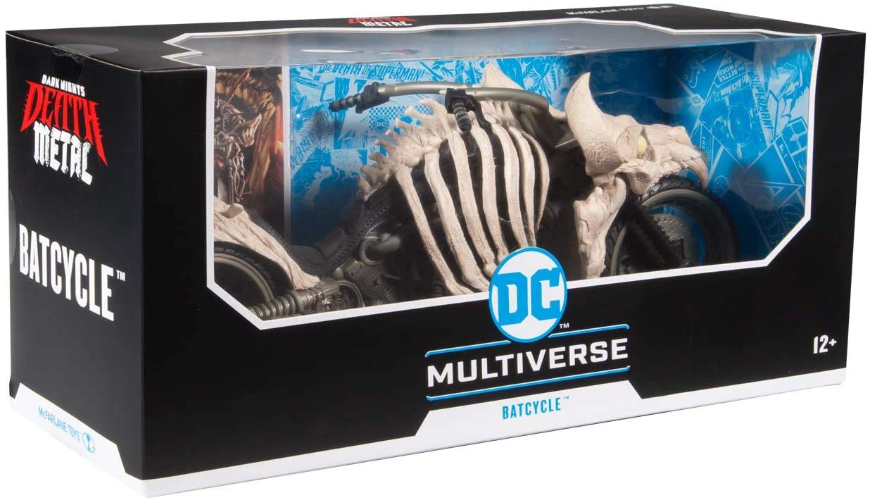 McFarlane Toys DC Comics Multiverse 7-дюймовая фигурка Делюкс Транспортное средство «Темные ночи»: Бэтцикл Дэт-метал McFARLANE TOYS 2020 DC MULTIVERSE 7 дюймов
McFarlane Toys DC Comics Multiverse 7-дюймовая фигурка Делюкс Транспортное средство «Темные ночи»: Бэтцикл Дэт-метал McFARLANE TOYS 2020 DC MULTIVERSE 7 дюймов