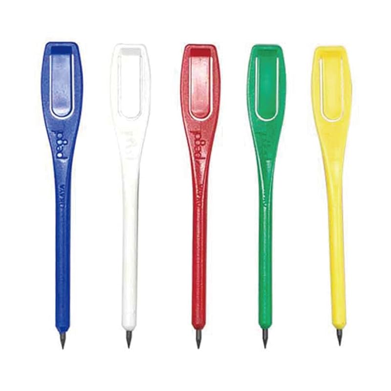 pegsil 100 pieces set disposable pencil For questionnaire clip pencil (5 mixed colors)
pegsil 100 pieces set disposable pencil For questionnaire clip pencil (5 mixed colors)