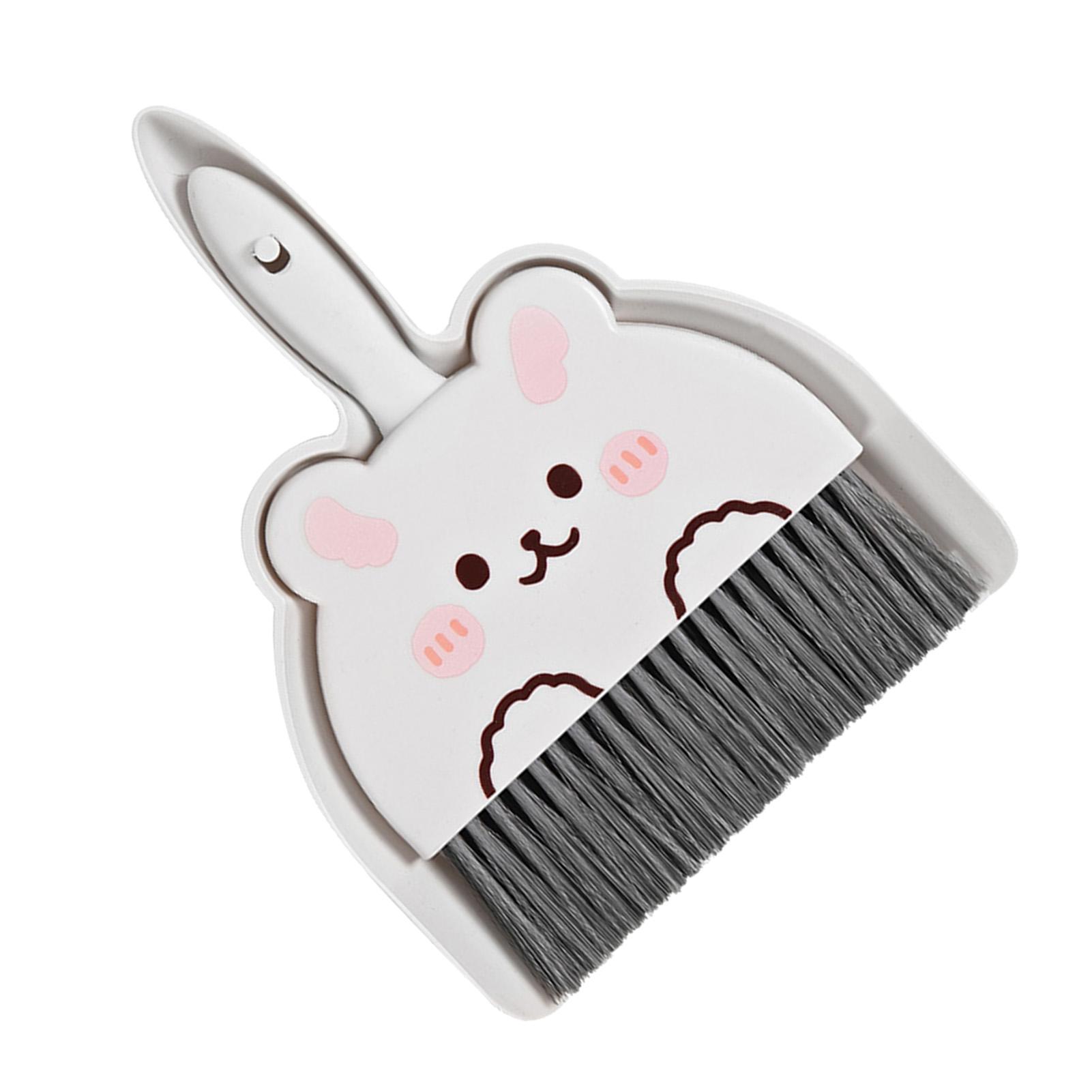 Dustpan and Brush Set Cartoon Mini Portable Cleaning Broom with Dust Pan for Desk Rabbit
Dustpan and Brush Set Cartoon Mini Portable Cleaning Broom with Dust Pan for Desk Rabbit