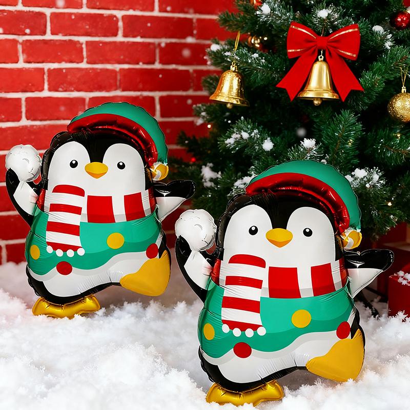 2/5pcs Cute Penguin Foil Balloons Christmas Decoration Balloons Birthday Party Decorations Festive Winter Theme Decorations other
2/5pcs Cute Penguin Foil Balloons Christmas Decoration Balloons Birthday Party Decorations Festive Winter Theme Decorations other