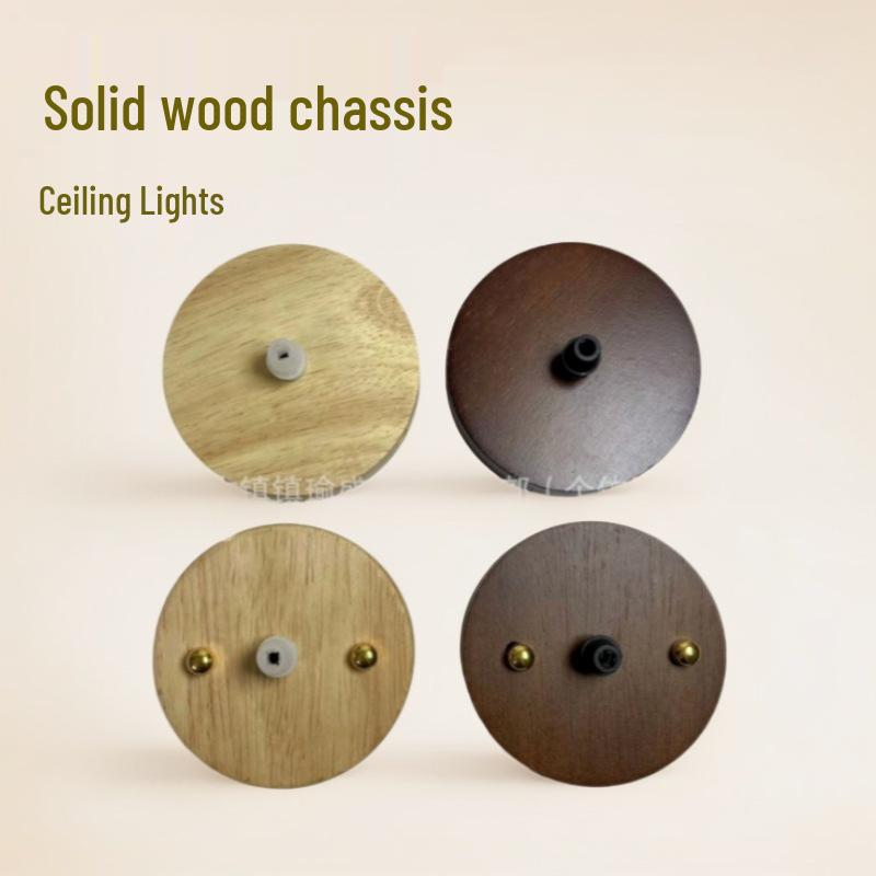 Walnut Pendant Light with Solid Wood Round Base and Ceiling Plate Natural Wood Edge Hanging Base Diameter 100mm
Walnut Pendant Light with Solid Wood Round Base and Ceiling Plate Natural Wood Edge Hanging Base Diameter 100mm