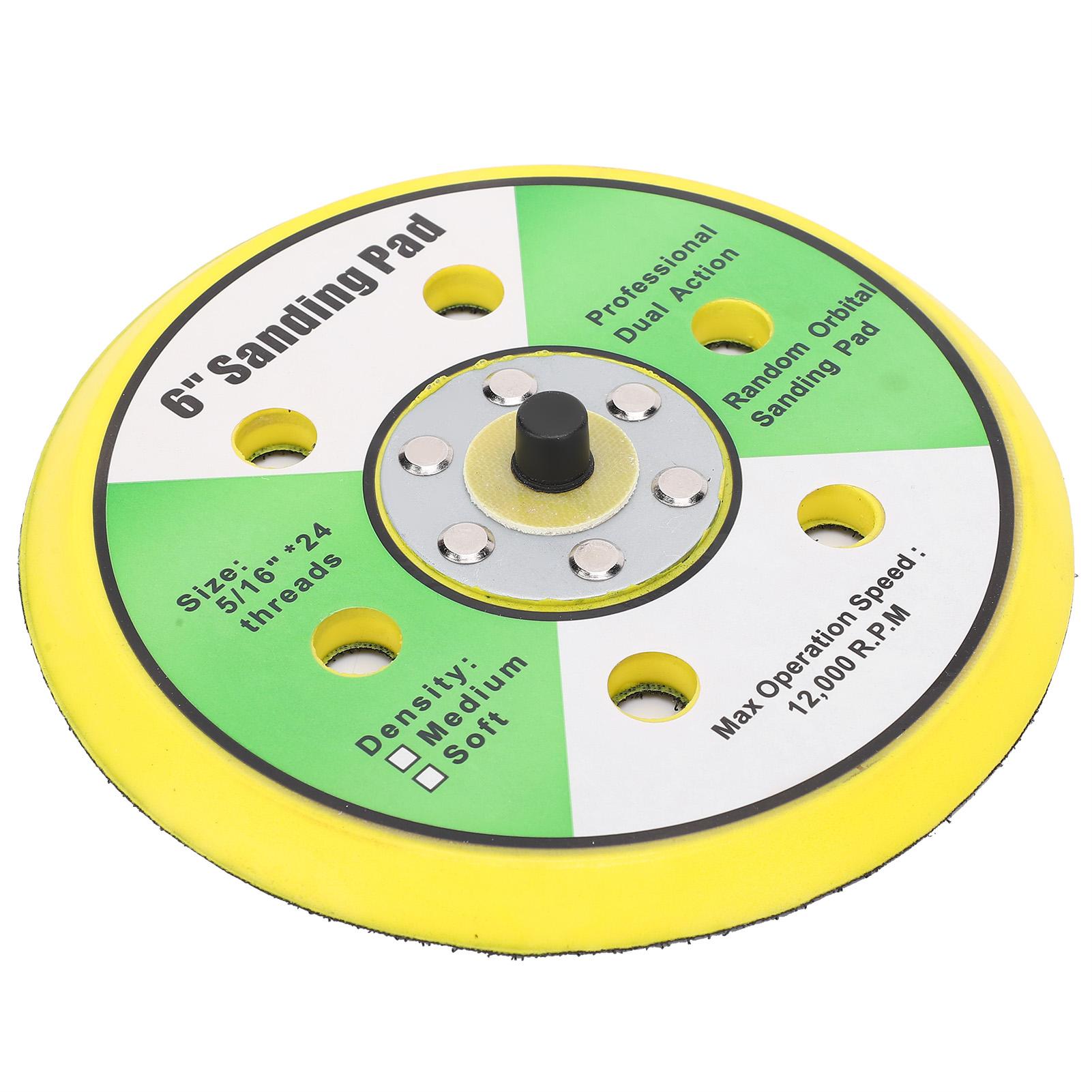 Universal 6in Sander Sanding Pad Round Grinding Disc Abrasive Polishing Disk Wheel 6 Holes
Universal 6in Sander Sanding Pad Round Grinding Disc Abrasive Polishing Disk Wheel 6 Holes