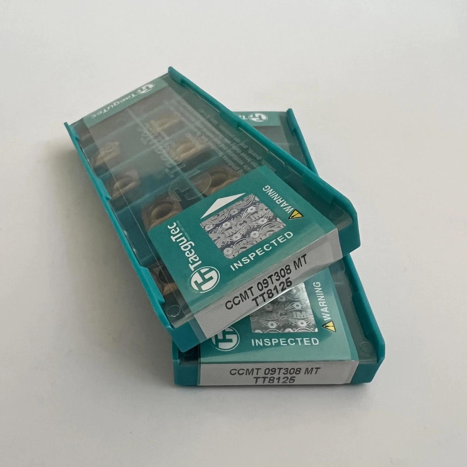 TaeguTec / CCMT09T308MT TT8125 / Carbide blade 10 Pcs
TaeguTec / CCMT09T308MT TT8125 / Carbide blade 10 Pcs